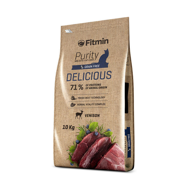 Fitmin kompletní krmivo pro kočky Purity Delicious 10 kg