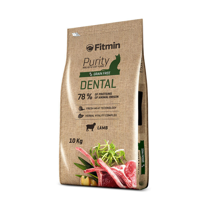 Fitmin kompletní krmivo pro kočky Purity Dental 10 kg