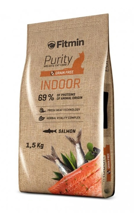 Fitmin cat Purity Indoor 1,5 kg