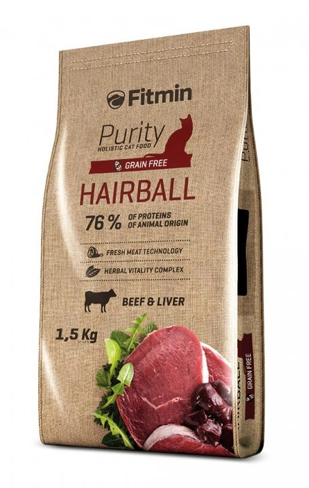 Fitmin cat Purity Hairball 1,5 kg