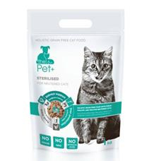 Krmivo Pet+ 3v1 kočka STERILISED  1 kg