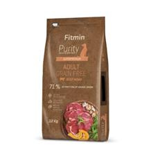 Fitmin kompletní krmivo pro psy Purity Grain Free Adult Beef  12 kg