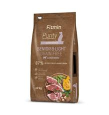 Fitmin kompletní krmivo pro psy Purity Grain Free Senior&Light Lamb 12 kg
