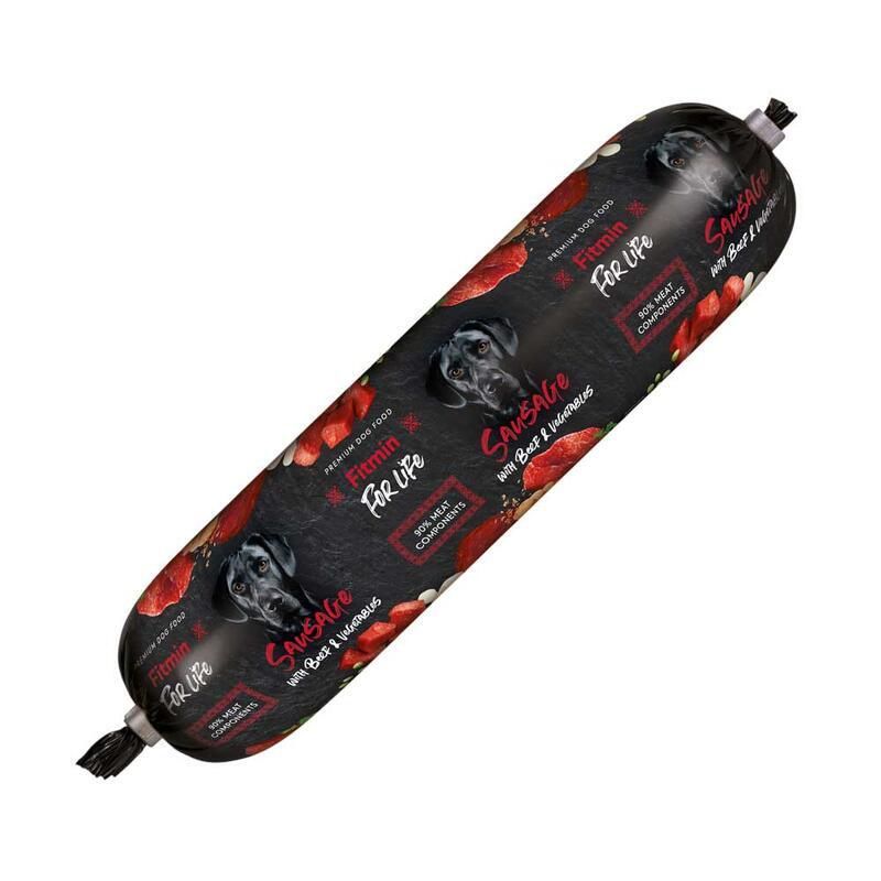 Pochoutka FFL dog SALÁM hovězí se zeleninou  900g