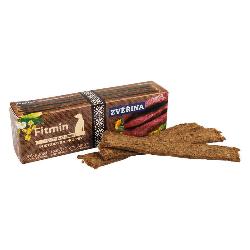 Fitmin dog Purity Snax STRIPES wild CZ/SK 35 g