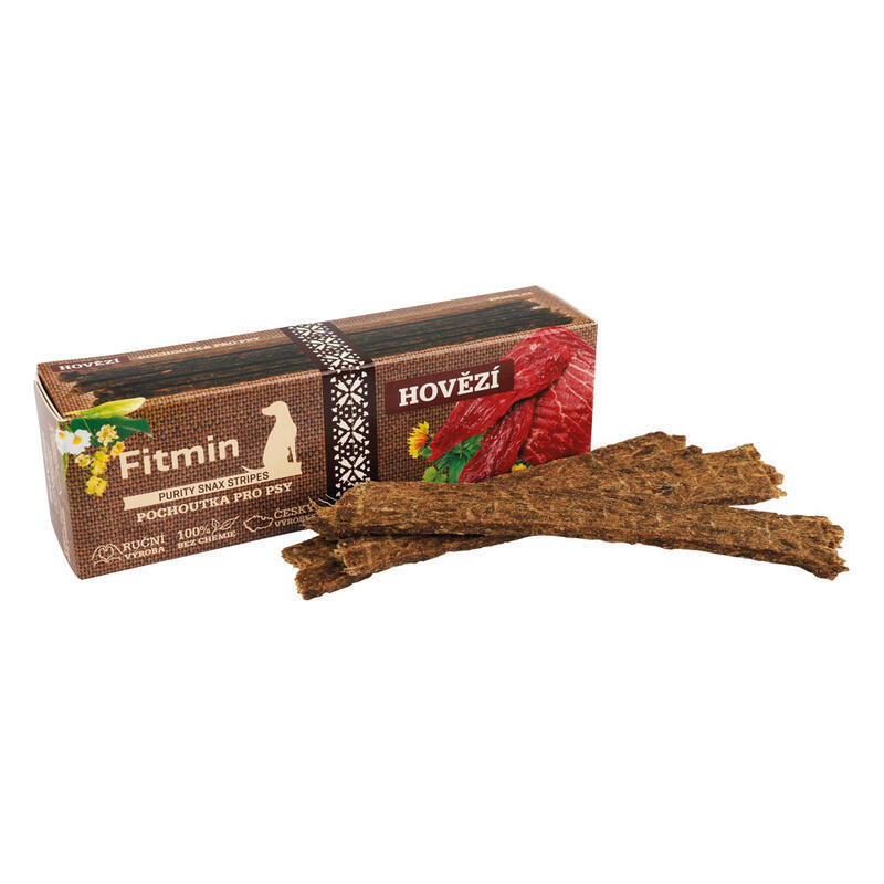 Fitmin dog Purity Snax STRIPES beef CZ/SK 35 g