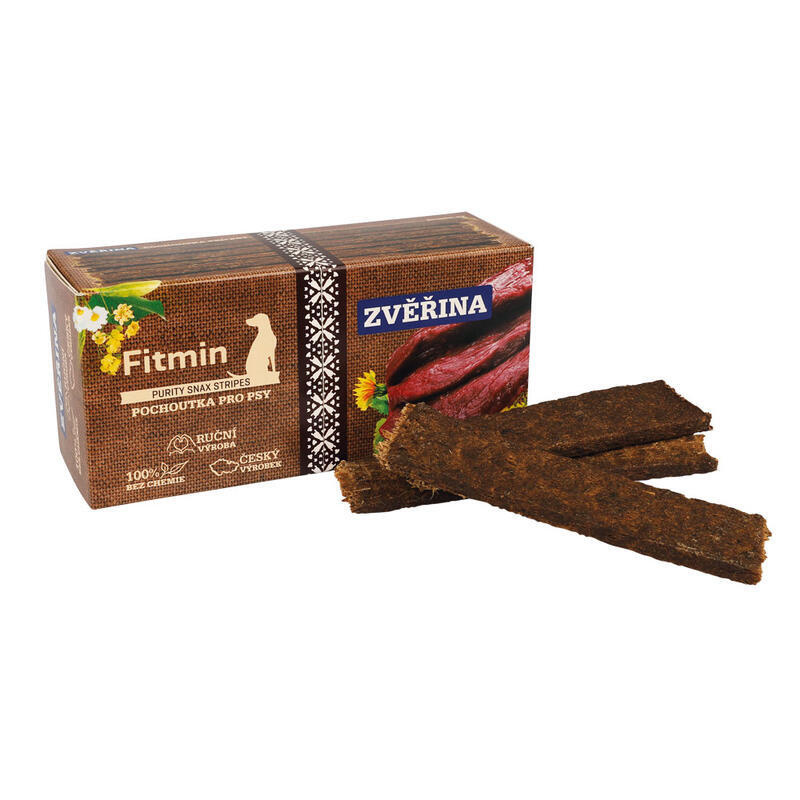 Fitmin dog Purity Snax STRIPES wild CZ/SK 120 g