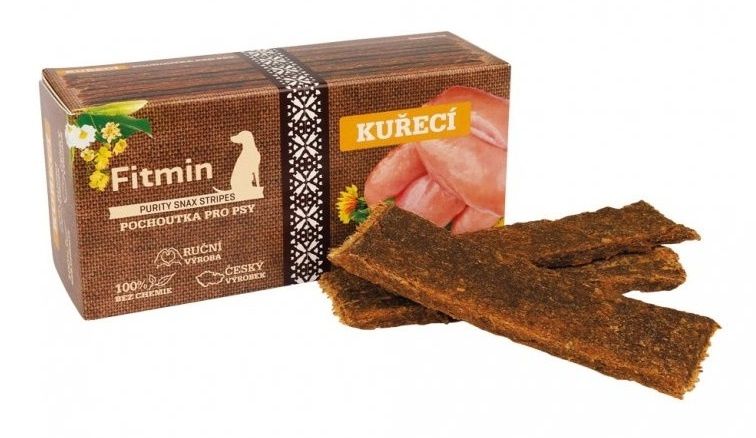 Fitmin dog Purity Snax STRIPES chicken CZ/SK 120 g
