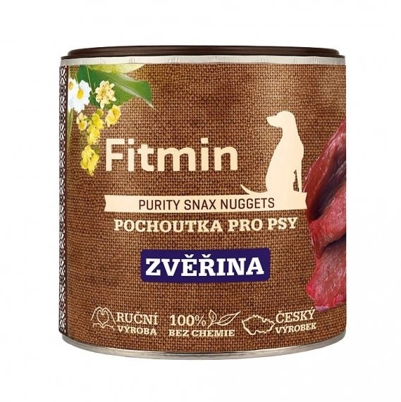 Fitmin dog Purity Snax NUGGETS wild CZ/SK 180 g