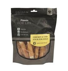 Pochoutka FFL dog treat Kuřecí tyčinka s treskou 400g