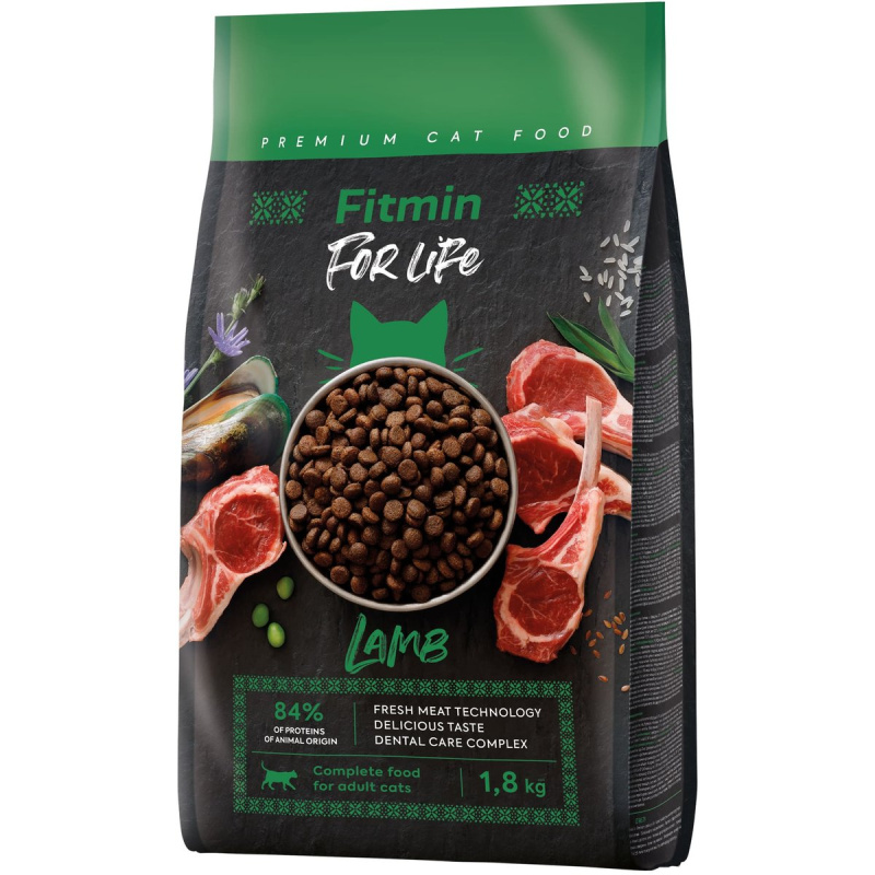 Fitmin cat For Life Adult Lamb 1,8 kg