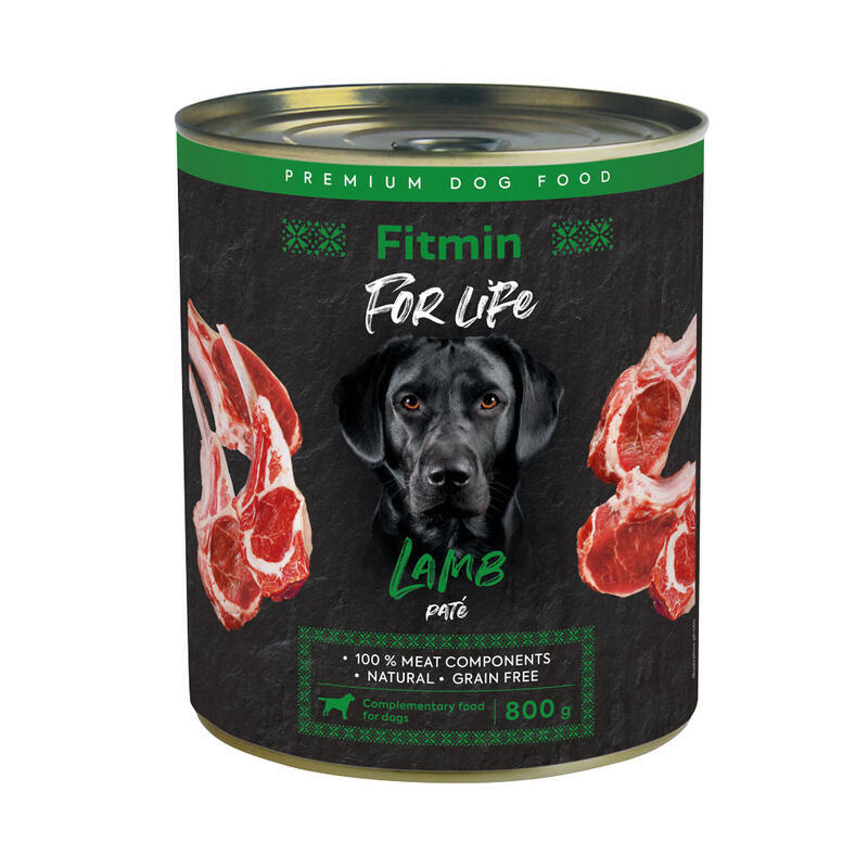 Fitmin dog For Life tin lamb 800 g