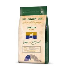 Fitmin Maxi Junior Lamb With Beef kompletní krmivo pro juniory 12 kg