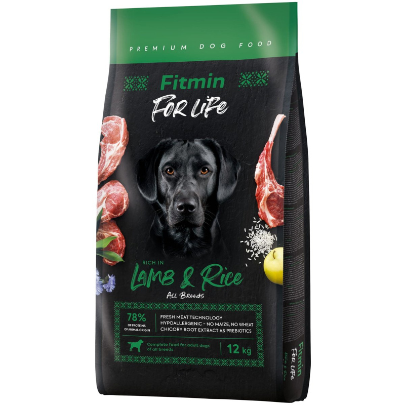 Fitmin For Life Lamb & Rice krmivo pro psy