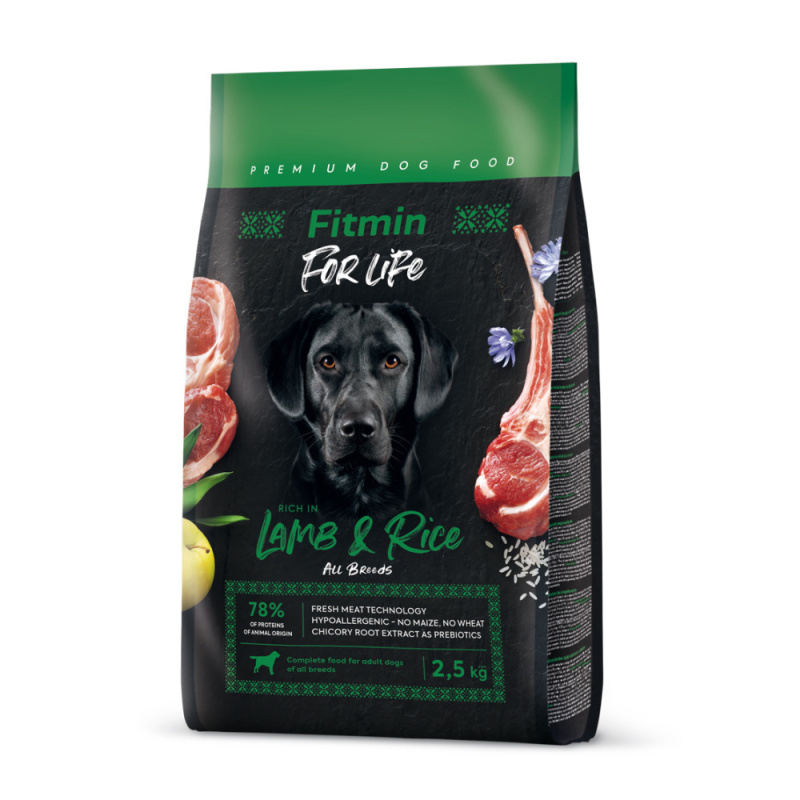Fitmin dog For Life Lamb & Rice 2,5 kg