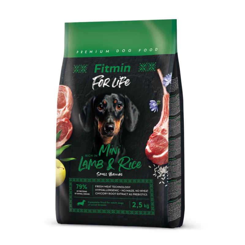 Fitmin dog For Life Lamb & Rice Mini 2,5 kg