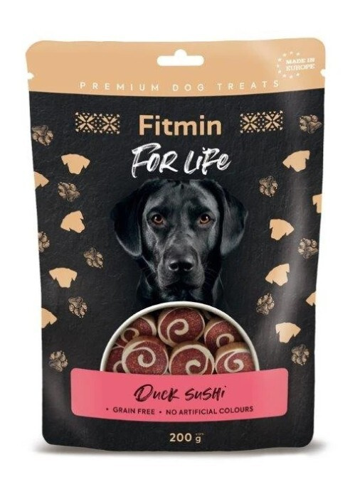 Fitmin FL dog poch. Kachní sushi  200g