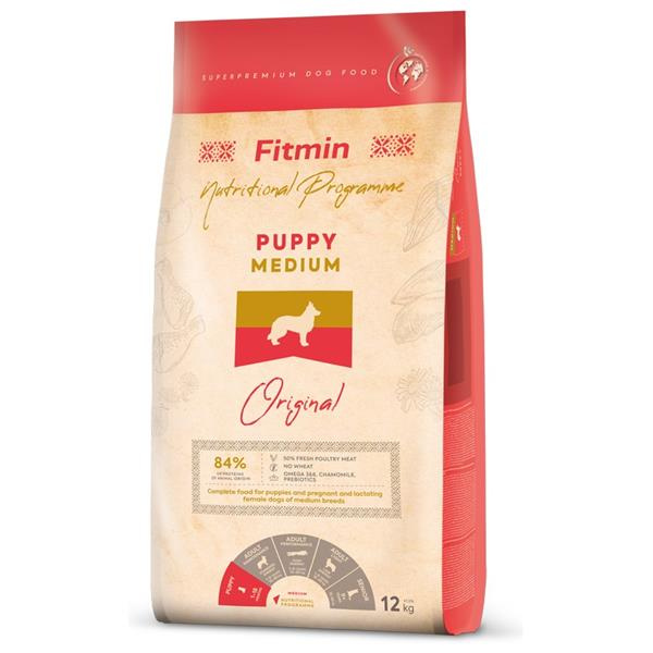 Fitmin Dog Medium Puppy - 12kg