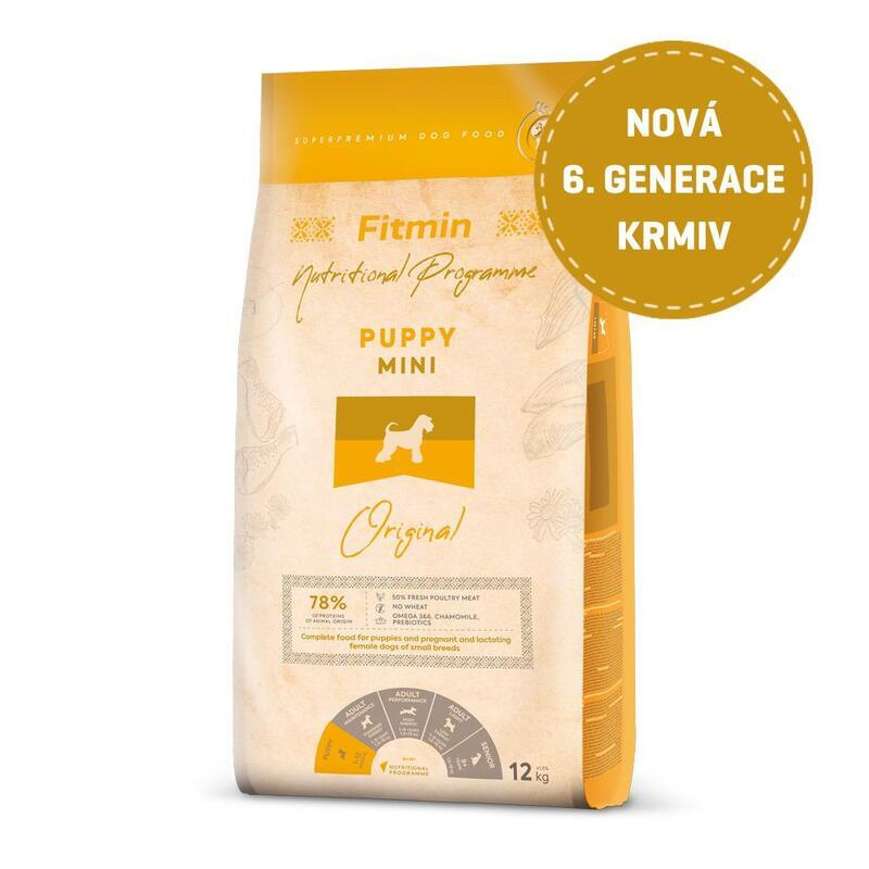 Fitmin dog mini puppy 12 kg
