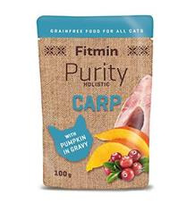 Fitmin cat Purity kapr s dýní kapsa 100g