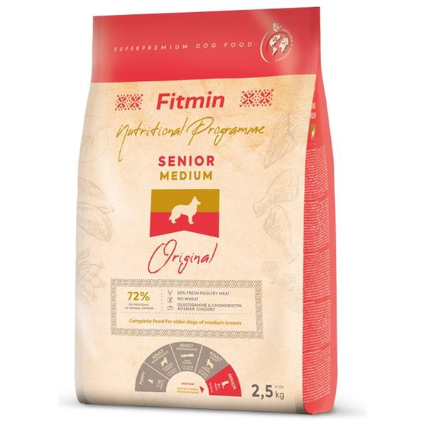Fitmin dog medium senior 2,5 kg