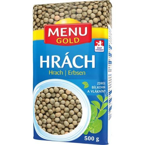 Menu Gold hrách zelený neloupaný celý 500g
