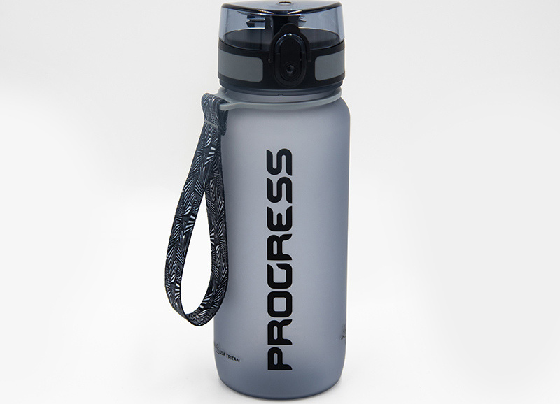 Sportovní láhev 650ml PROGRESS Tritan šedá Velikost: 650 m