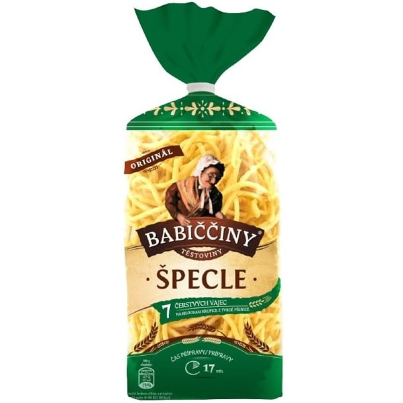 Babiččiny těstoviny Špecle
