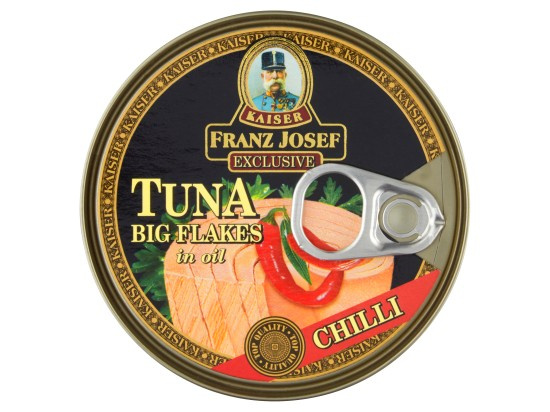 Franz Josef Kaiser Tuňák kousky v rostlinném oleji s chilli