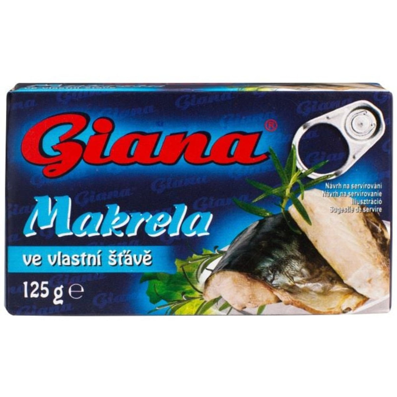 Giana Makrela ve vlastní šťávě