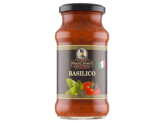 Franz Josef Kaiser Exclusive Basilico rajčatová omáčka s bazalkou 350g