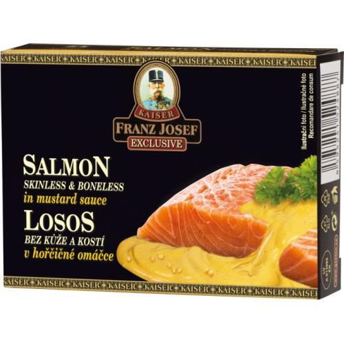 FJK losos v hořčičné omáčce 110g