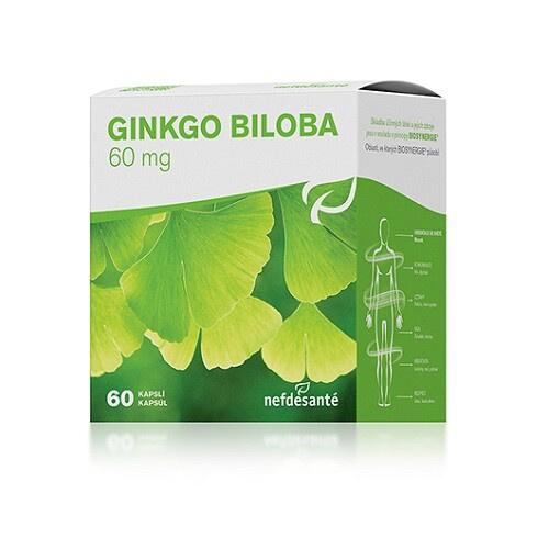 Nefdesanté Ginkgo Biloba 60 kapslí