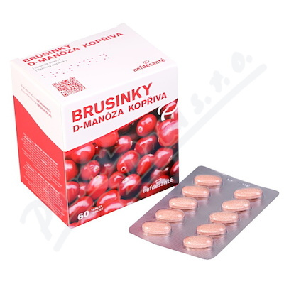 NEFDESANTÉ Brusinky d-manóza kopřiva 60 tablet