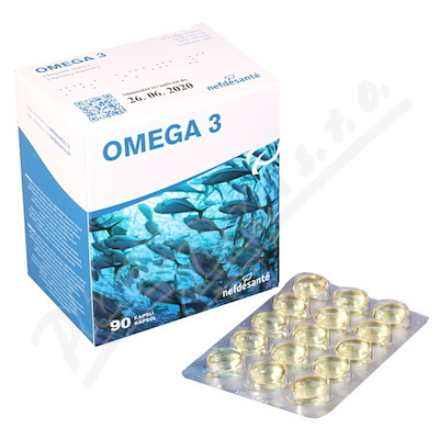 NEFDESANTÉ Omega 3 90 kapslí