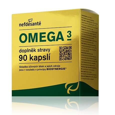 NEFDESANTÉ Omega 3 90 kapslí