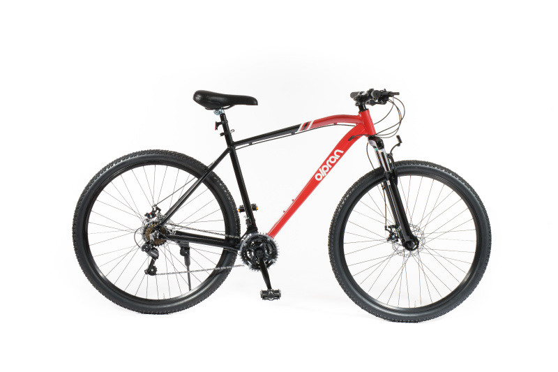 Pánské horské kolo Olpran ASTACUS Man 29" 19" (170-180 cm) tmavě červená/černá