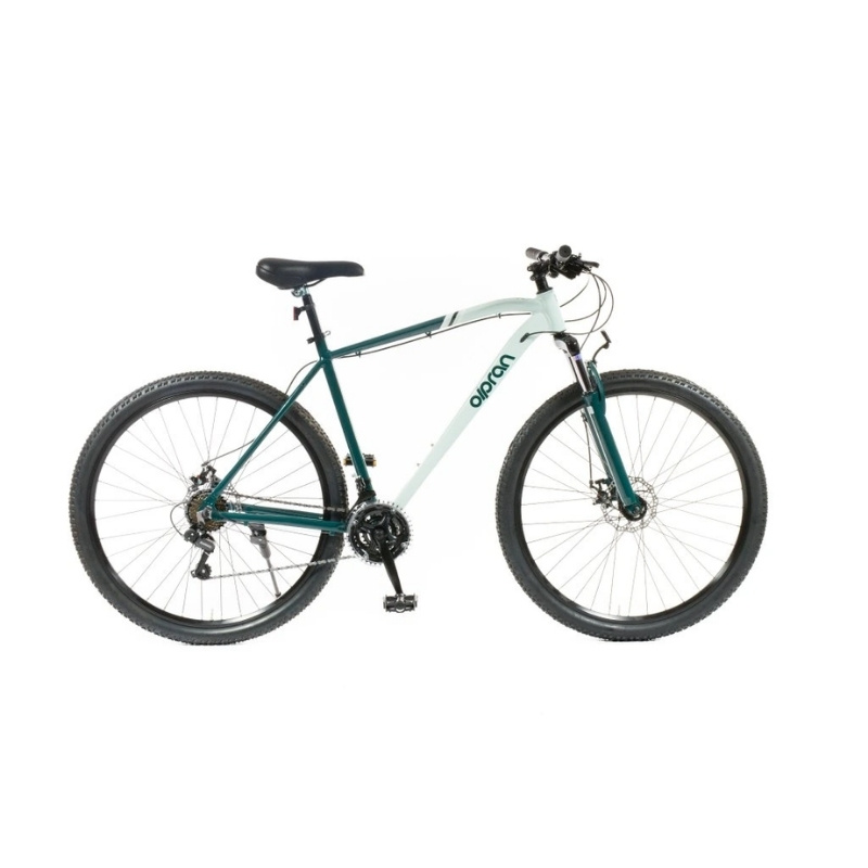 Pánské horské kolo Olpran ASTACUS Man 29" 21" (180-190 cm) šedá/petrolejová