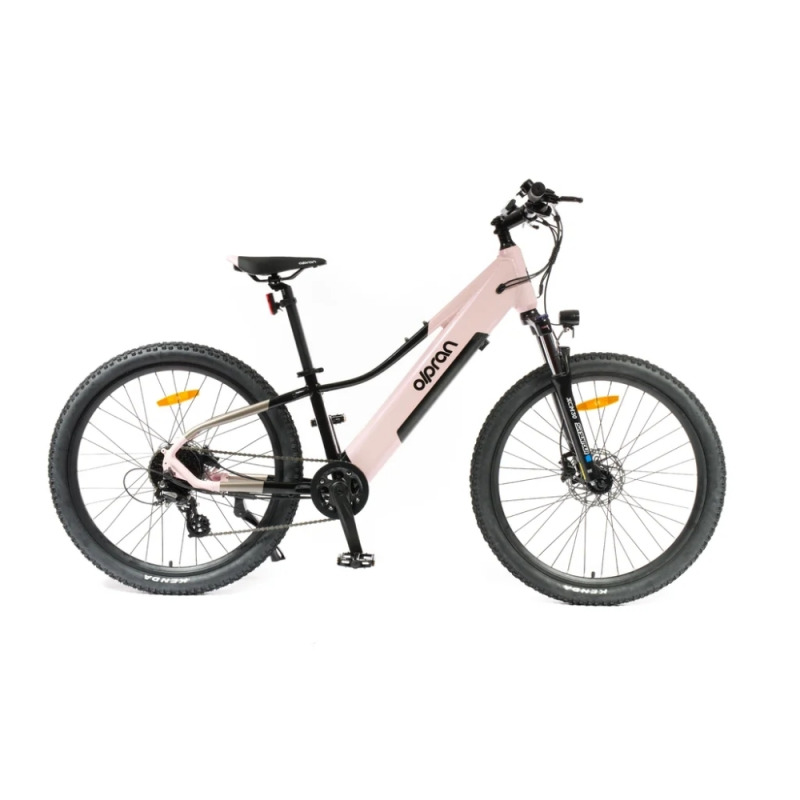26" E-MTB Olpran Pluma růžová/černá/šedá