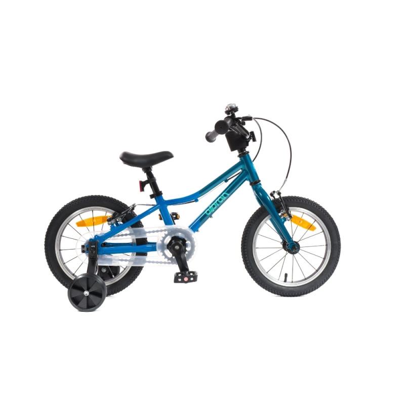 Ultra lehké dětské kolo Olpran Pluma 14" - model 2026 • 5,4 kg • 90-105 cm 7" (90-105 cm) petrolejová