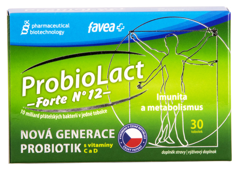 FAVEA ProbioLact forte N°12 30 tobolek