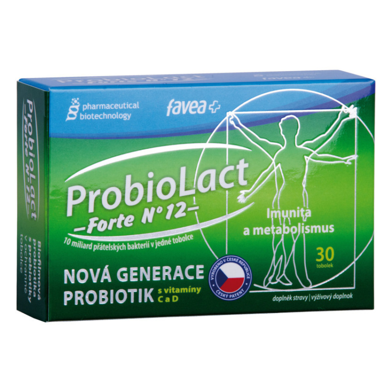 FAVEA ProbioLact forte N°12 30 tobolek