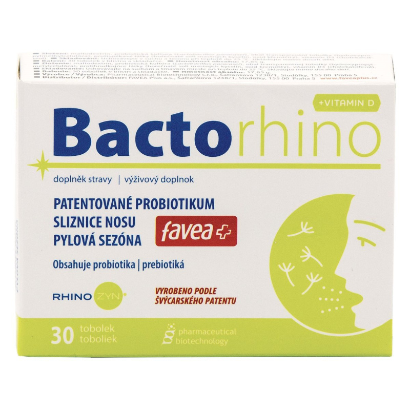 Favea Bactorhino+vit.D tob.30
