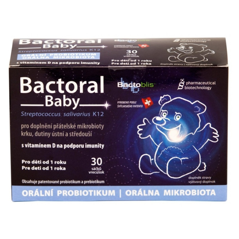 Favea Bactoral Baby s vitamínem D 30 sáčků