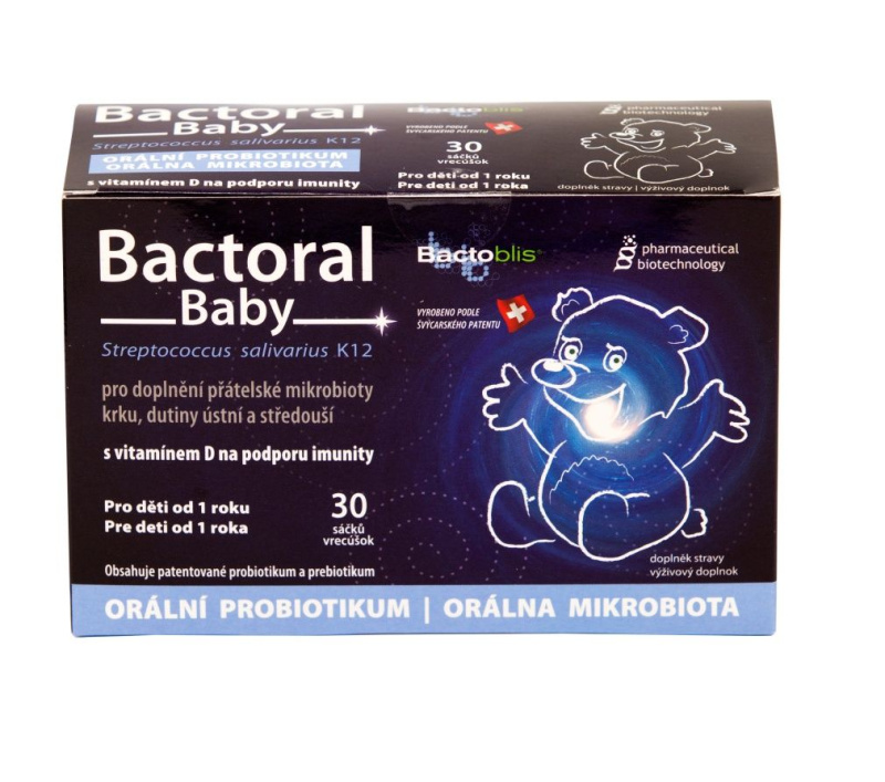 Favea Bactoral Baby s vitamínem D 30 sáčků