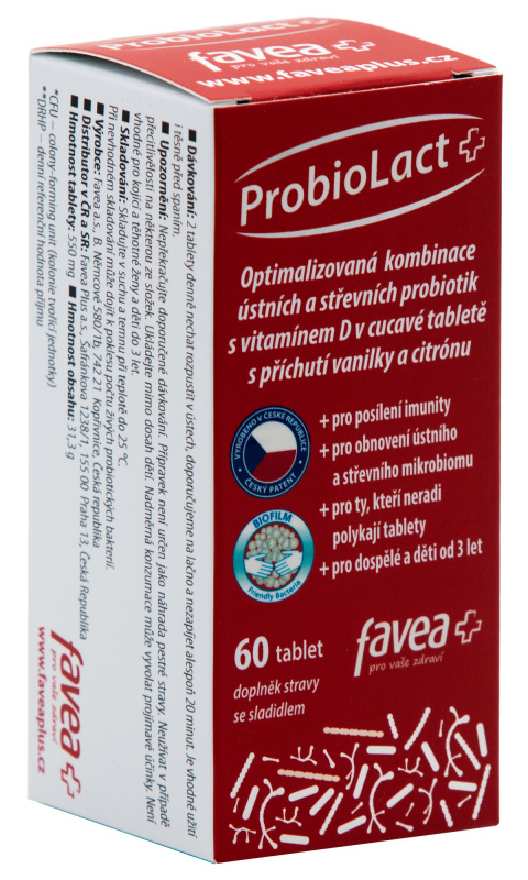Favea ProbioLact Plus 60 tablet