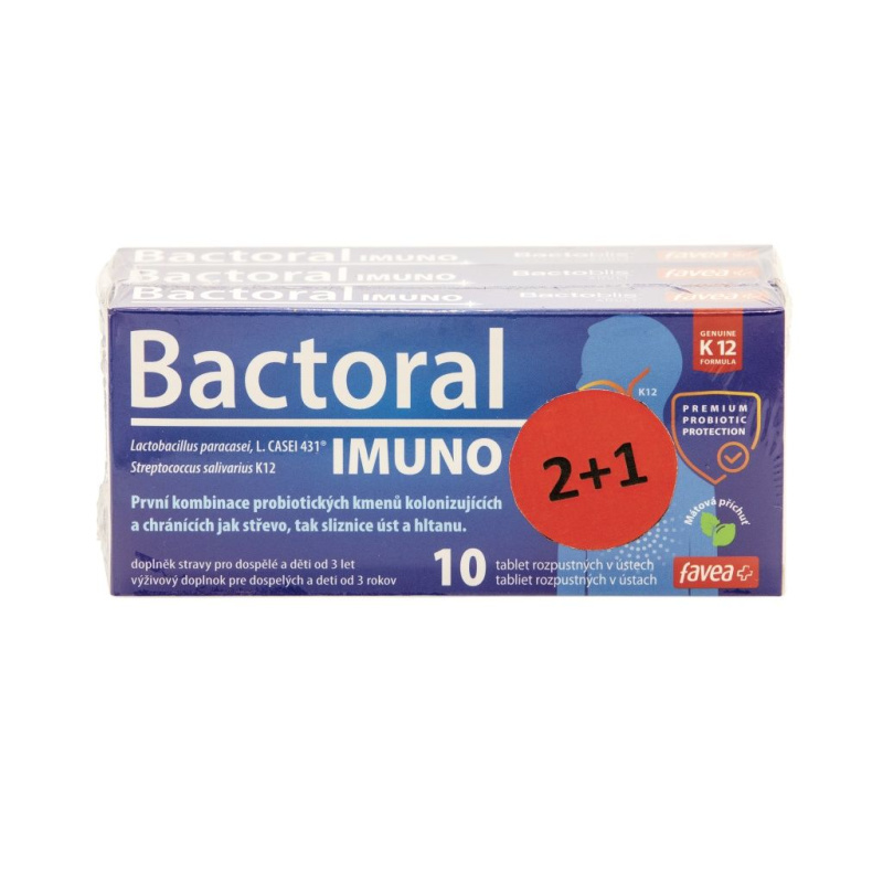 Bactoral IMUNO 10 tablet 2+1
