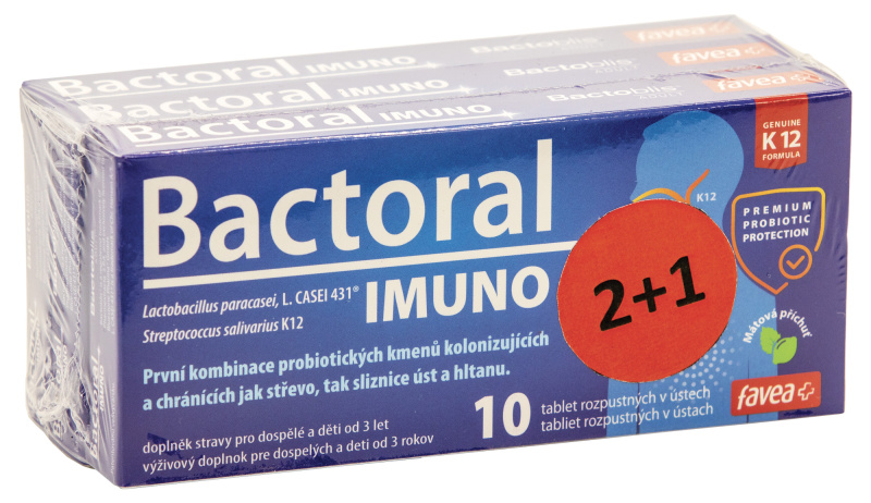 Bactoral IMUNO 10 tablet 2+1