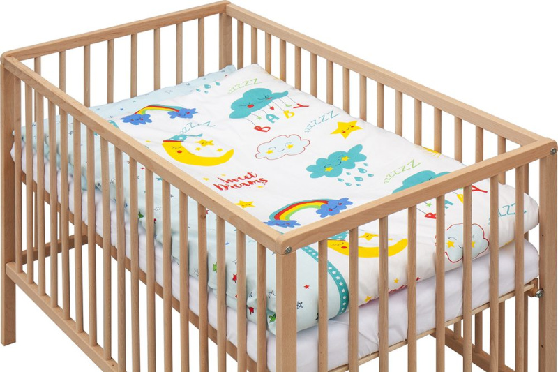 Scarlett Dětská postýlka s kompletní výbavou Papilo 120 x 60 cm