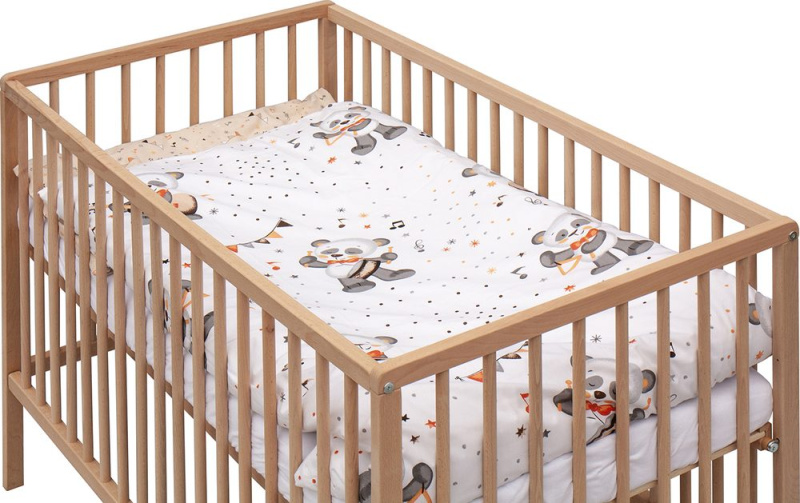 Scarlett Dětská postýlka s kompletní výbavou Gytaro 120 x 60 cm